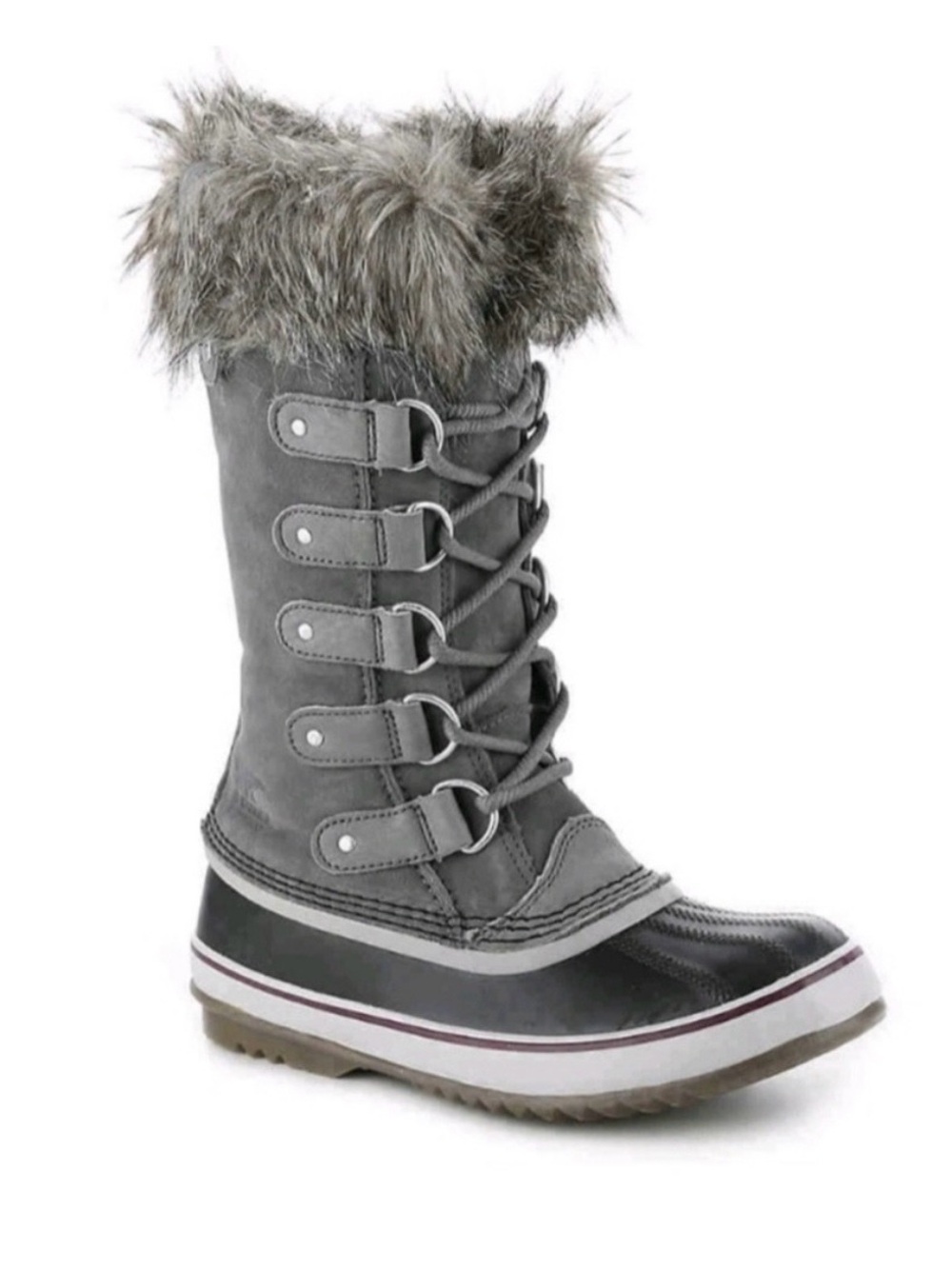 Sorel Joan of Arctic Gray Winter Boots: Size 9